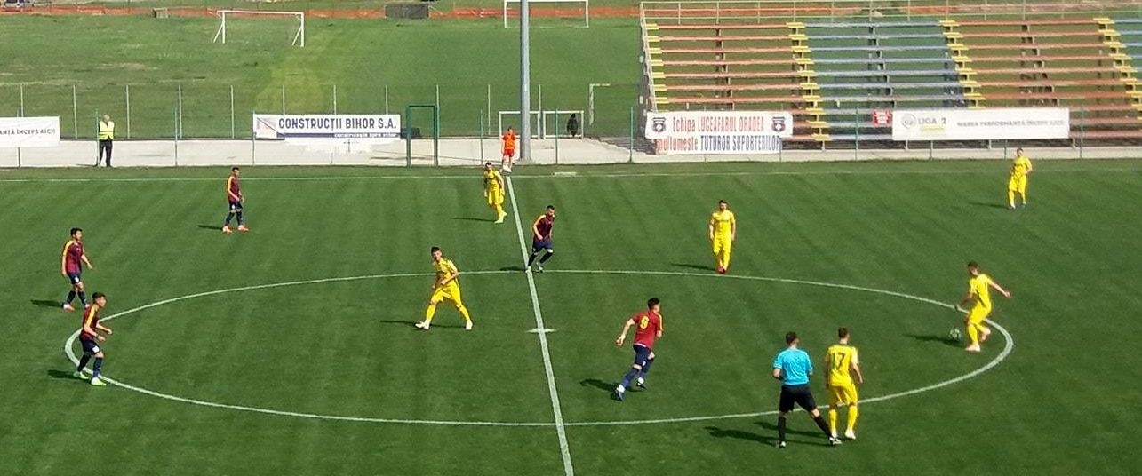 CS Mioveni, remiză cu Luceafărul Oradea, scor 2-2, în liga secundă