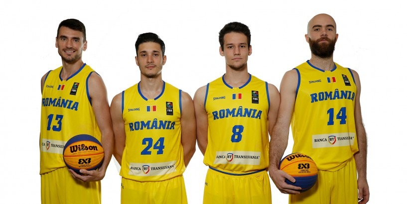 Radu Paliciuc, insucces cu echipa națională de baschet 3×3 a României