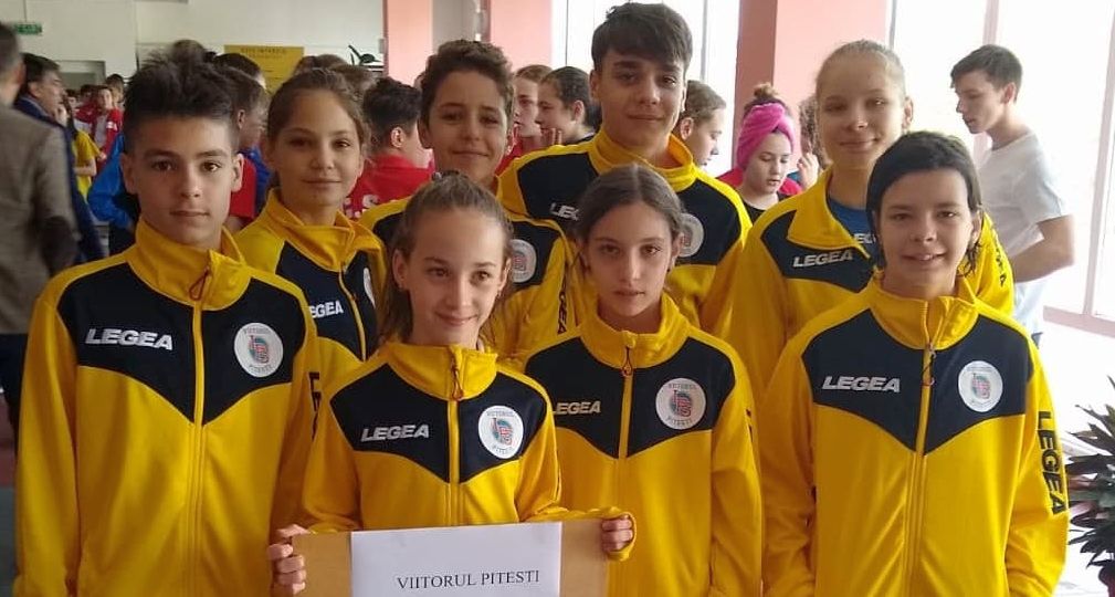 LPS Viitorul Pitești, clasări în afara podiumului la CN școlar de înot