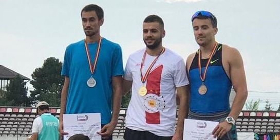 Andrei Neagoe (CSU Pitești) a câștigat probele de sprint de la ”Naționalele” de atletism