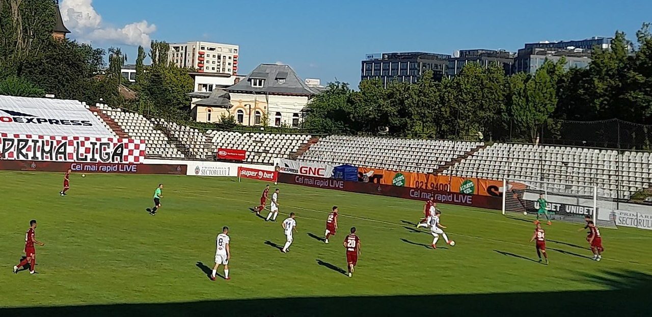 Rapid Bucureşti – FC Argeş 1-2, după un meci decis în prelungiri