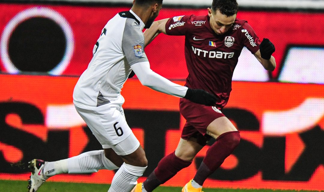 CFR Cluj a învins pe Clinceni cu 3-1 și a egalat pe FCSB în fruntea clasamentului Ligii 1 – Cronica sportivă