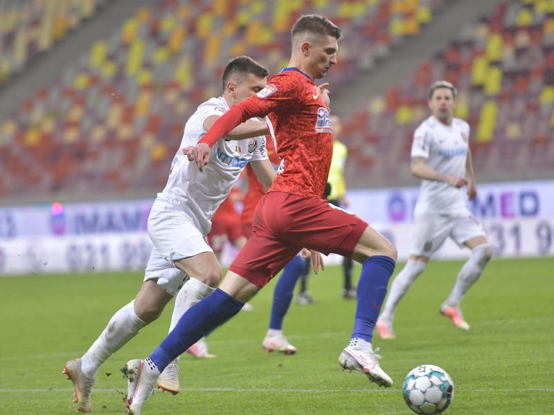 FCSB, victorie clară cu CFR Cluj, în derby-ul Ligii 1 Casa Pariurilor – Cronica sportivă