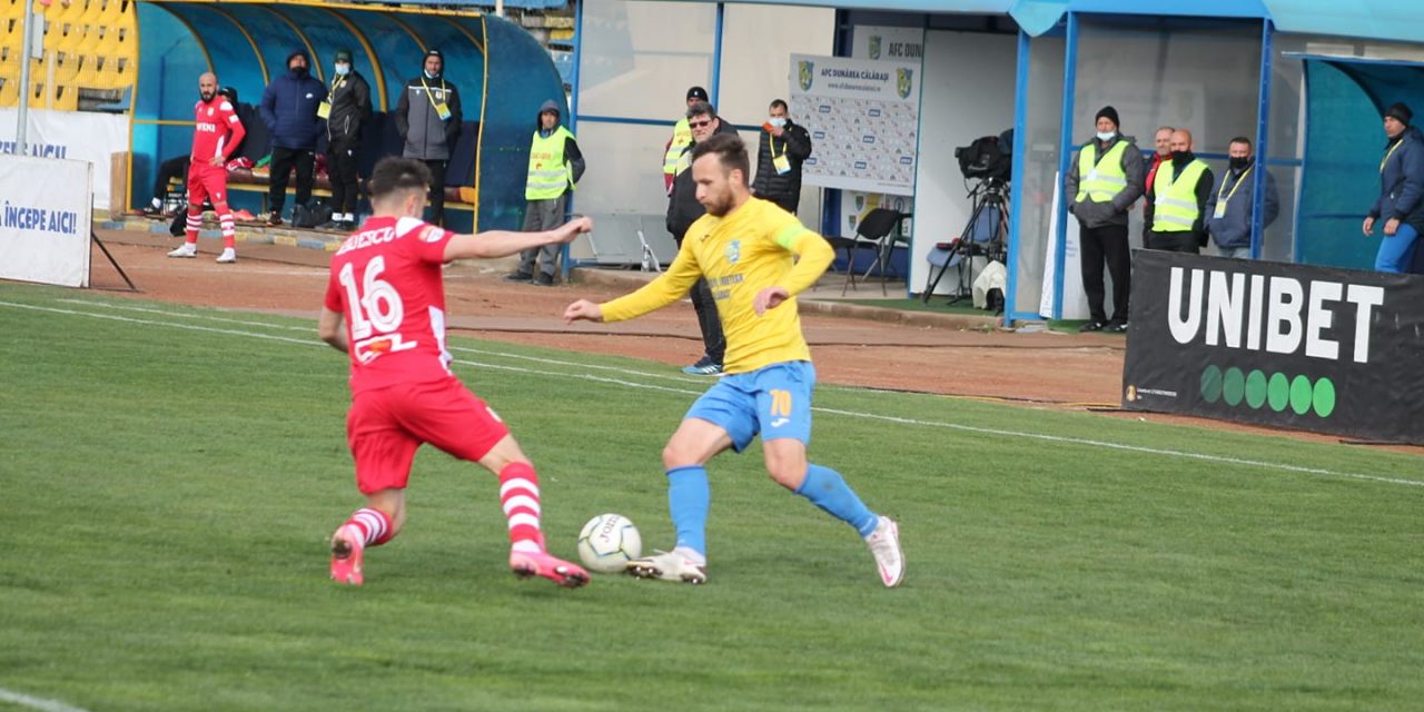 Recital CS Mioveni, 5-1 în deplasare cu Dunărea Călăraşi, în play-off-ul Ligii a II-a
