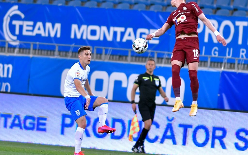 CFR Cluj a învins-o ieri pe Univ. Craiova, în deplasare, cu 3-1 – Cronica sportivă