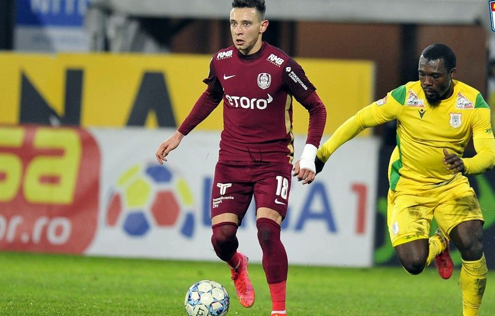 CFR Cluj – CS Mioveni 1-0, în Liga I