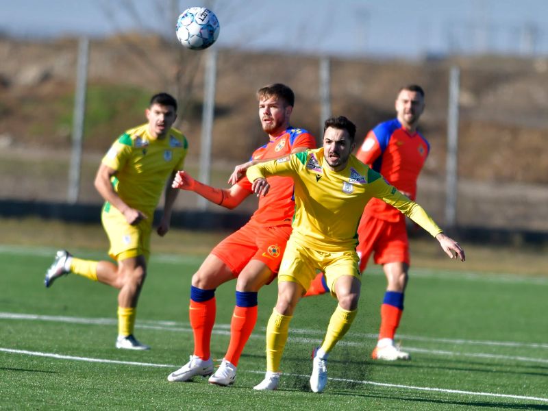 FCSB şi CS Mioveni au remizat în ultimul amical dinaintea reluării campionatului, scor 0-0