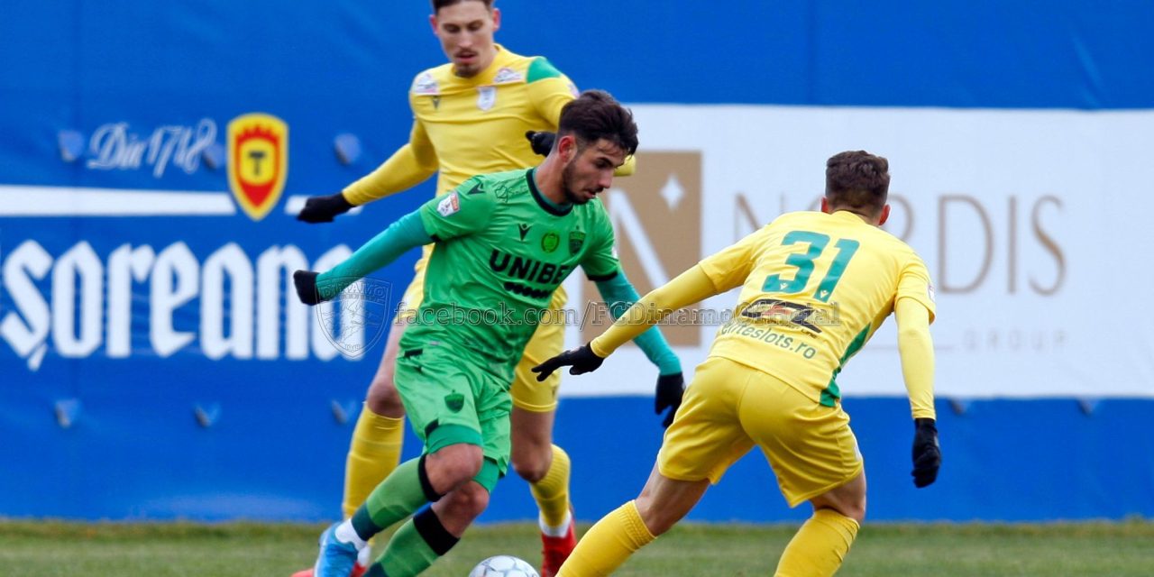 CS Mioveni s-a impus cu 2-0 în faţa lui Dinamo, într-o partidă de verificare
