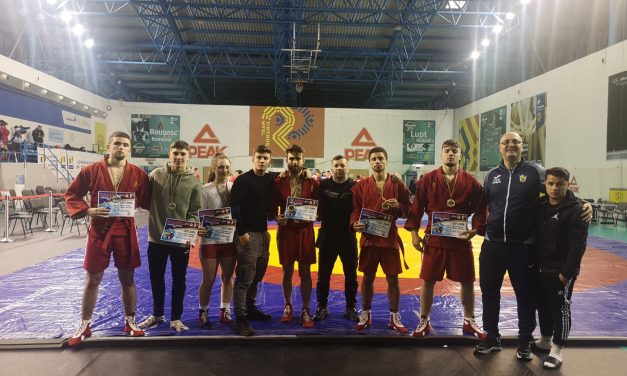 Sambo | Sportivii de la CSM Piteşti au obţinut 7 clasări pe podium la naţionalul pentru juniori şi tineret