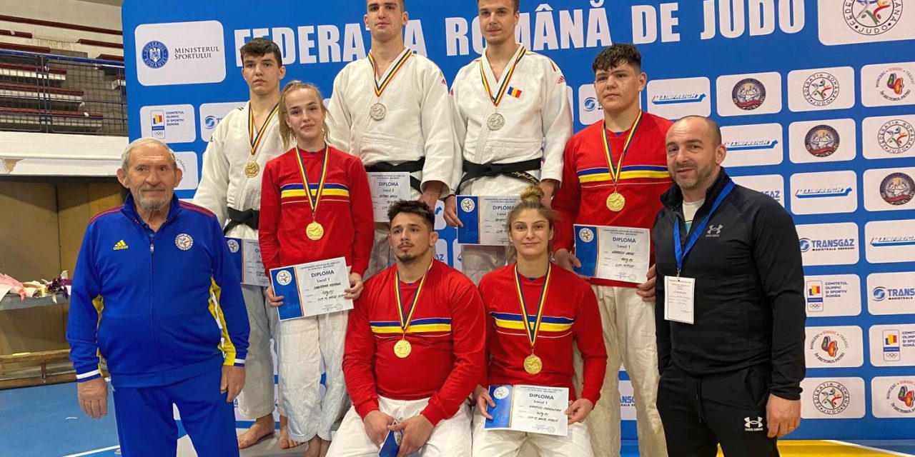 Judoka de la CSM Piteşti au obţinut 4 medalii de aur la naţionalul U-21