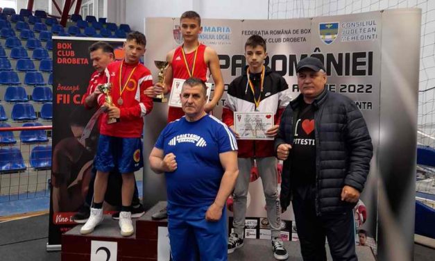 Pugiliştii de la CSM Piteşti au obţinut 3 medalii de bronz la Cupa României pentru cadeţi