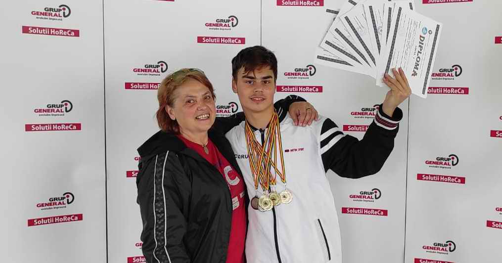 Gabriel Răducanu (LPS Viitorul Piteşti), prestaţie foarte bună la campionatul naţional şcolar de înot
