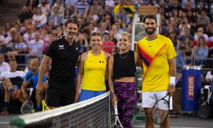 Horia Tecău și invitații săi au făcut show pe terenul de tenis