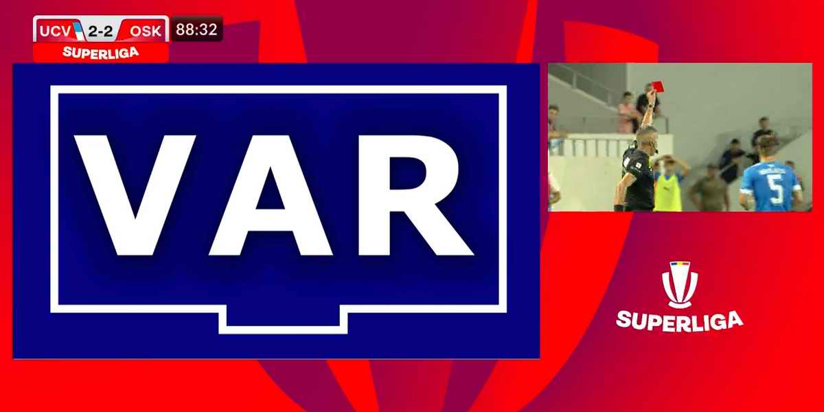 Prima intervenție VAR din Superliga – Cronica Sportivă Mesaje primite