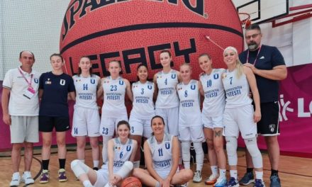 Universitatea Piteşti a obţinut aurul la Europenele Universitare de baschet feminin