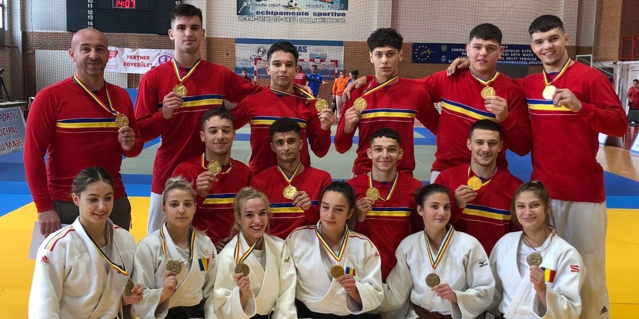 CSM Piteşti, aur şi bronz la finala campionatului naţional de judo pe echipe U21