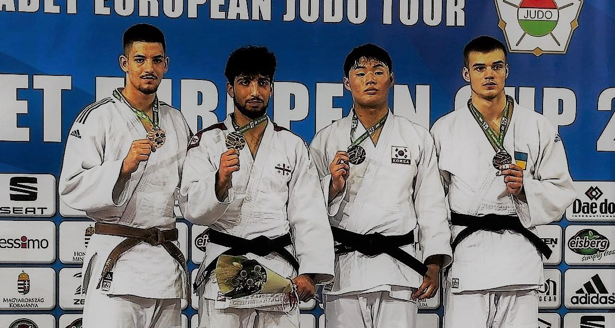 Alexandru Dincă, medalie de argint la Cupa Europeană de judo pentru cadeţi, de la Gyor!