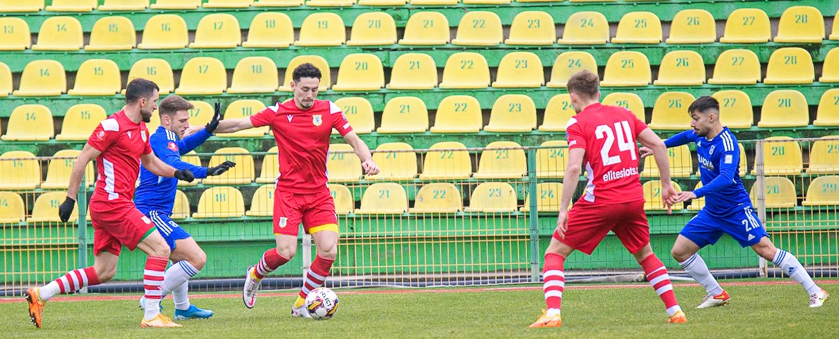 CS Mioveni – FCU Craiova 1-1, în primul meci al argeşenilor cu Nicolae Dică pe bancă