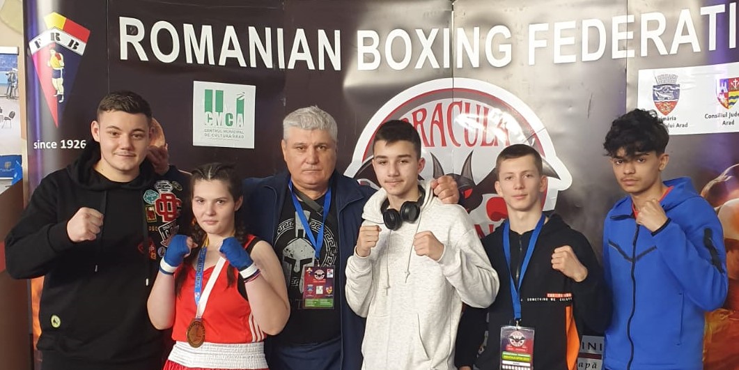 Andreea Dumitru (CSM Piteşti), locul 1 la Dracula Open 2023, competiţie de box găzduită de Arad