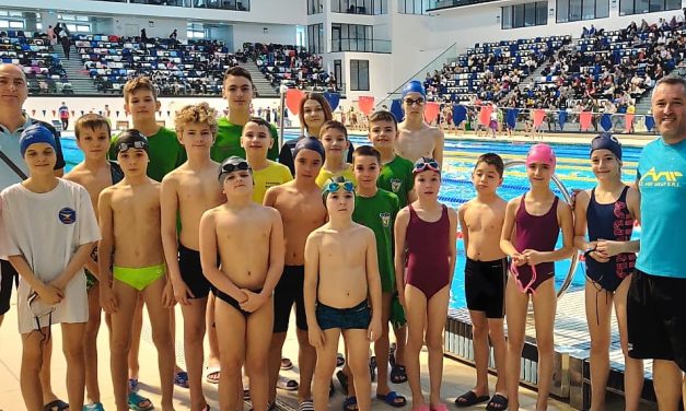Primul concurs din 2023 pentru înotătorii de la CSM Piteşti s-a desfăşurat la Otopeni