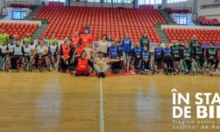 Cupa României la baschet în scaun rulant se desfășoară weekend-ul acesta la Sibiu