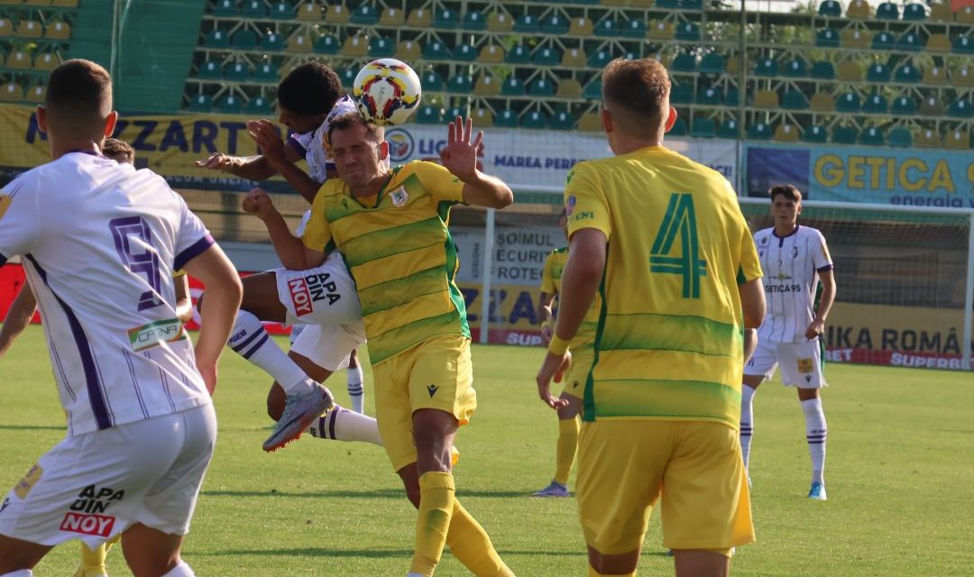 FC Argeș – CS Mioveni 0-0, în ultimul meci al etapei a doua