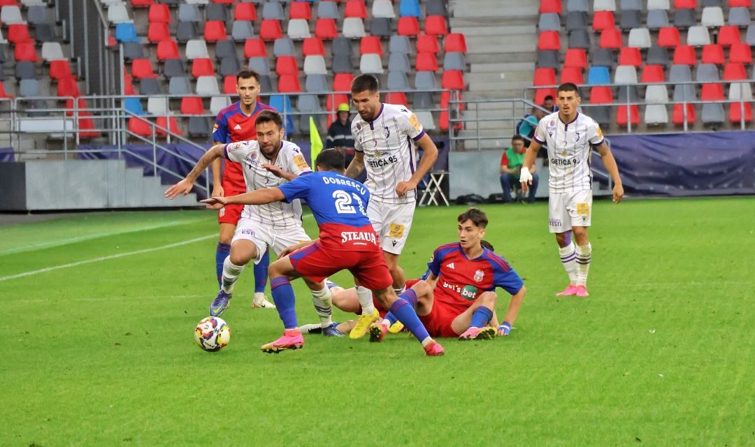 FC Argeş pierde în Ghencea cu CSA Steaua, scor 1-3 - argeşSPORT