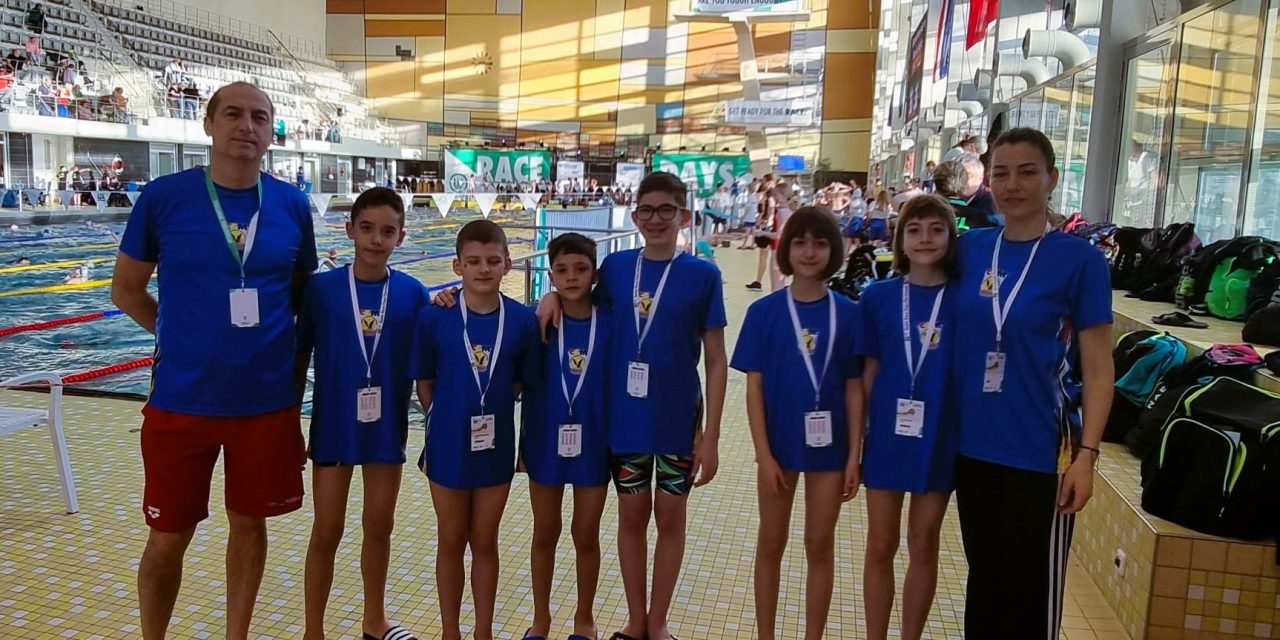 Swim Race Days Dortmund, o competiţie reuşită pentru micii înotătorii de la CSM Piteşti