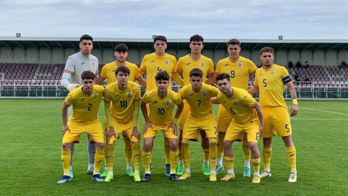 Patrick Dulcea, gol şi pasă de gol în meciul România U19 – Germania U19