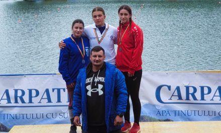 Alexandra Hafner, campioană naţională la canoe 1 pe distanţa de 5000 m