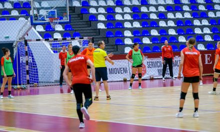 Naționala de handbal feminin tineret a revenit la Mioveni