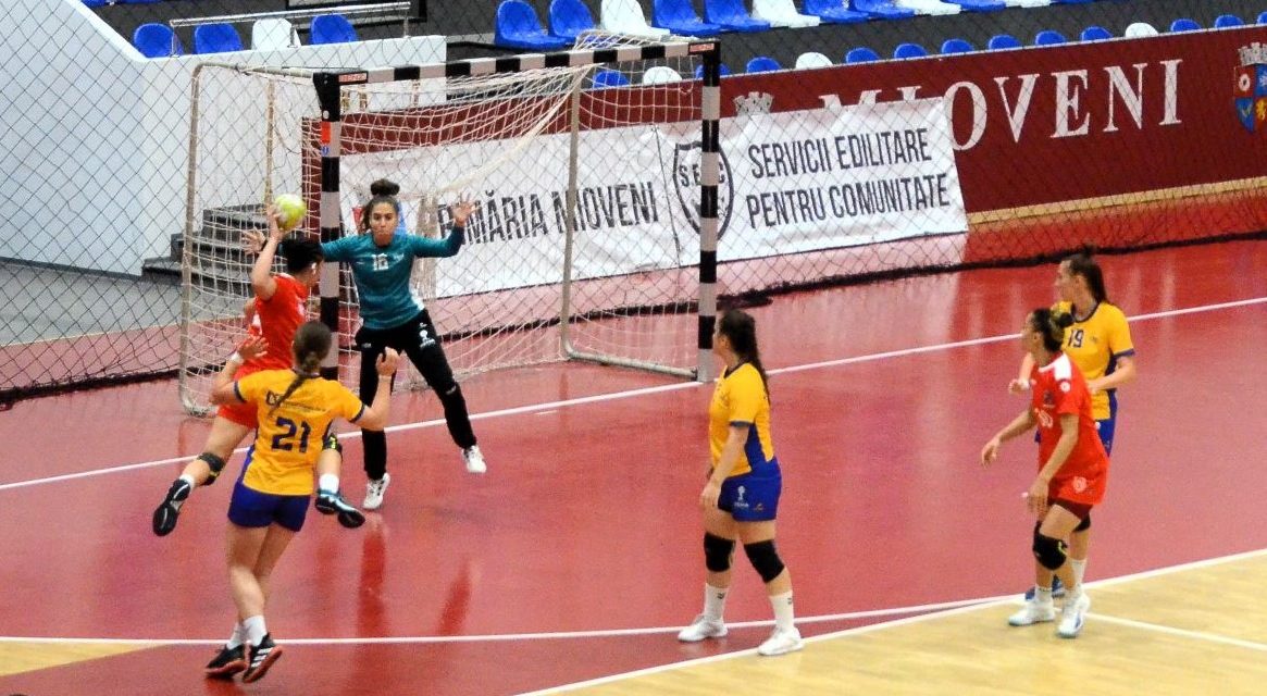 Debut cu succes pentru noua echipă de handbal feminin a Mioveniului