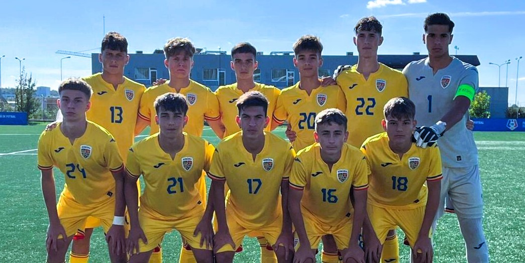 România U16, victorie și înfrângere cu Moldova. Alb-violetul Claudiu Stancu a jucat în cel de-al doilea meci