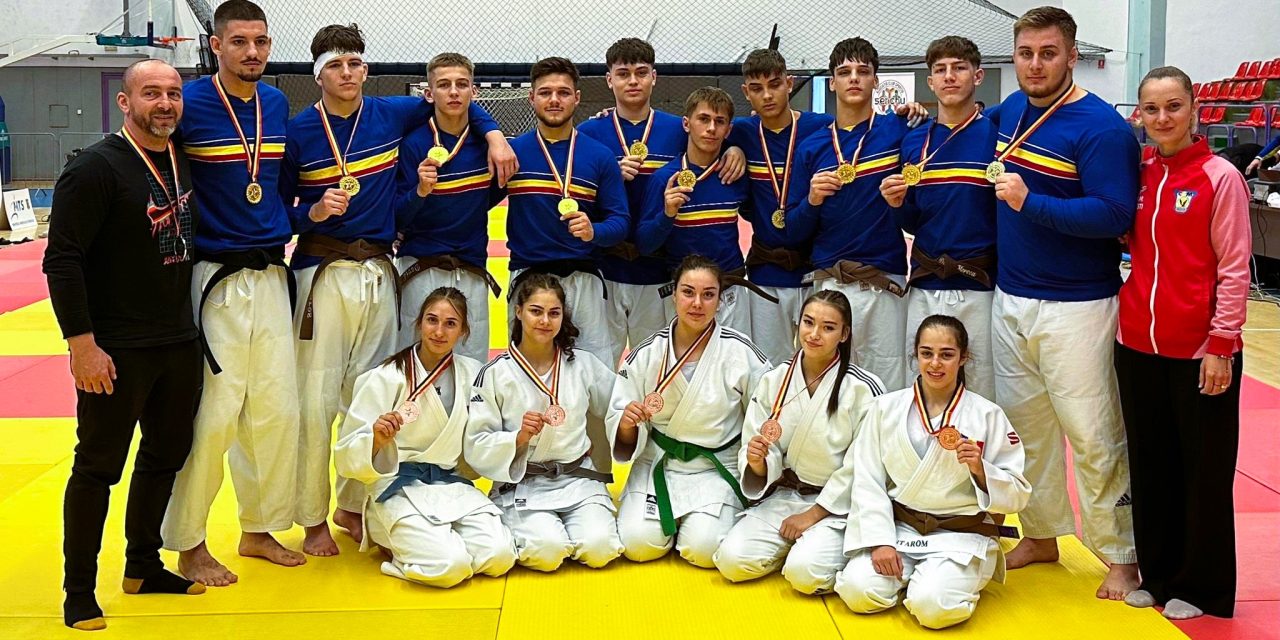 CSM Pitești, aur la masculin și bronz la feminin la Campionatul Național de judo pe echipe cadeți U-18!