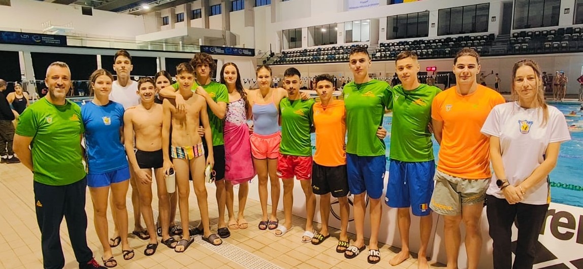 CSM Piteşti va fi prezent cu 15 sportivi la campionatul naţional de înot pentru seniori, tineret şi juniori