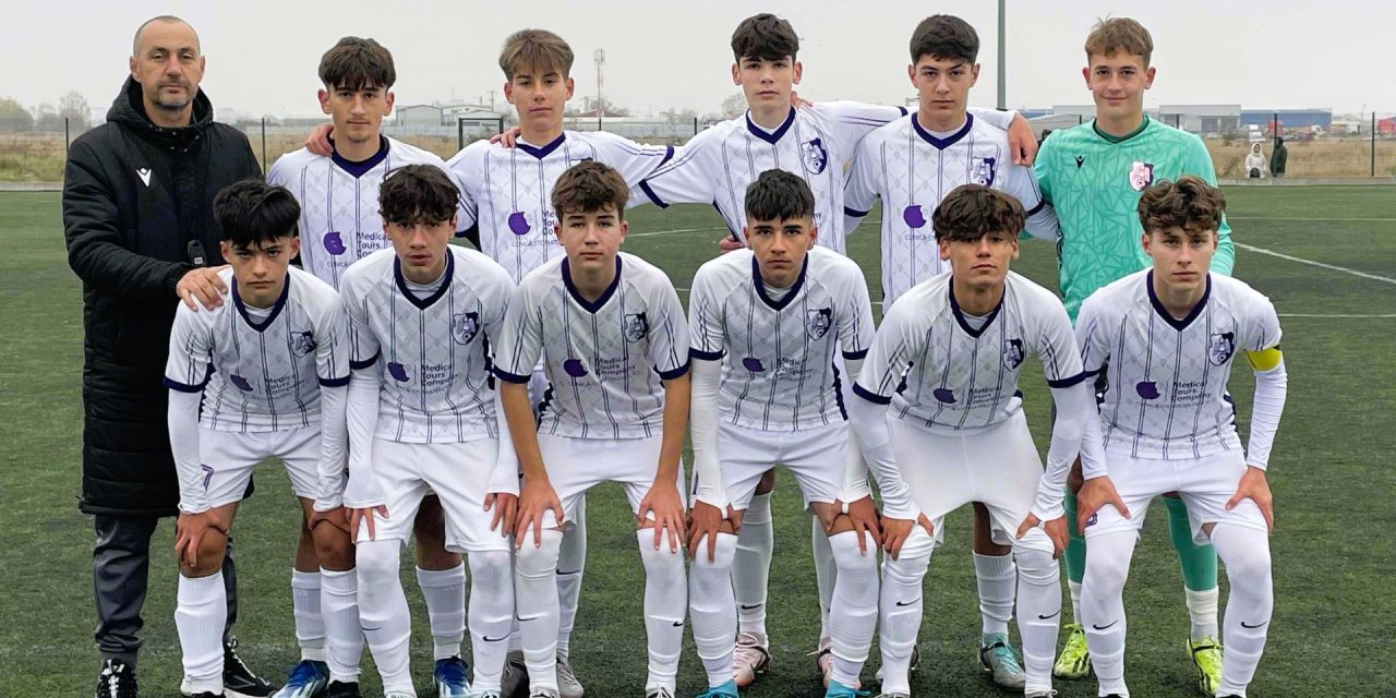 FC Argeş – Academia de Fotbal Viitorul Cluj 5-0, în play-offul din Liga Elitelor U15