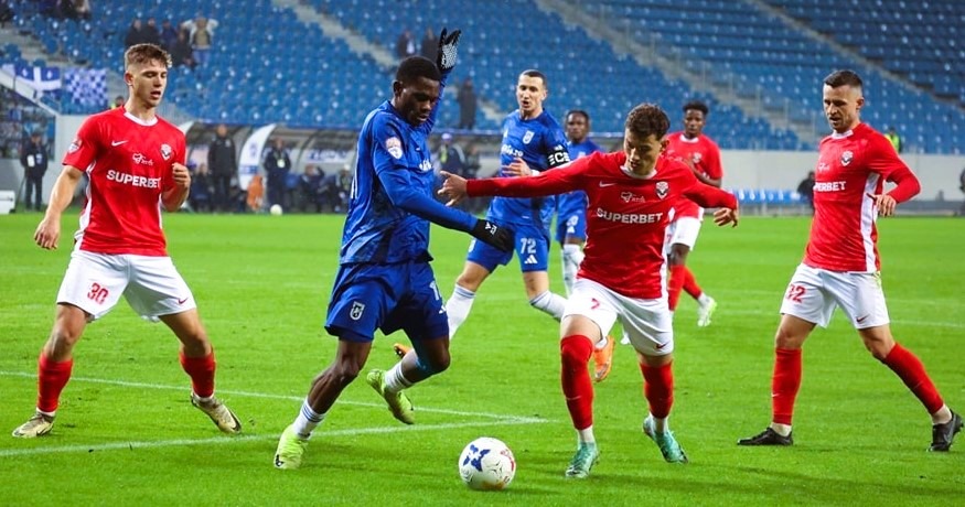 FCU Craiova a dispus cu 2-0 de FC Muscelul Câmpulung, în runda a 16-a din Liga 2