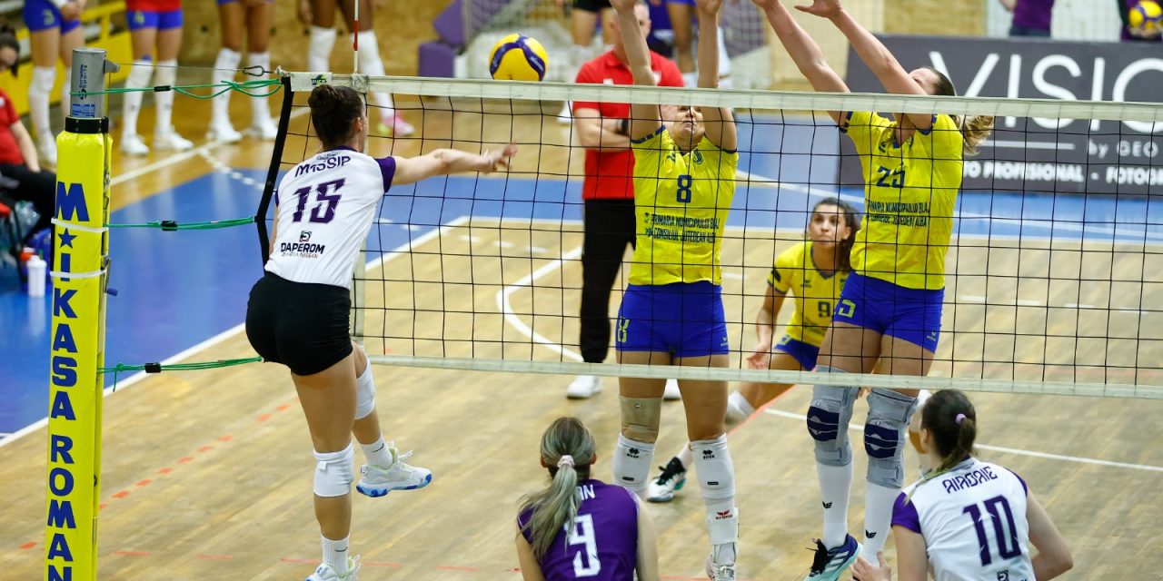 FC Argeș Volei, replică foarte bună în meciul cu CSM Volei Alba Blaj