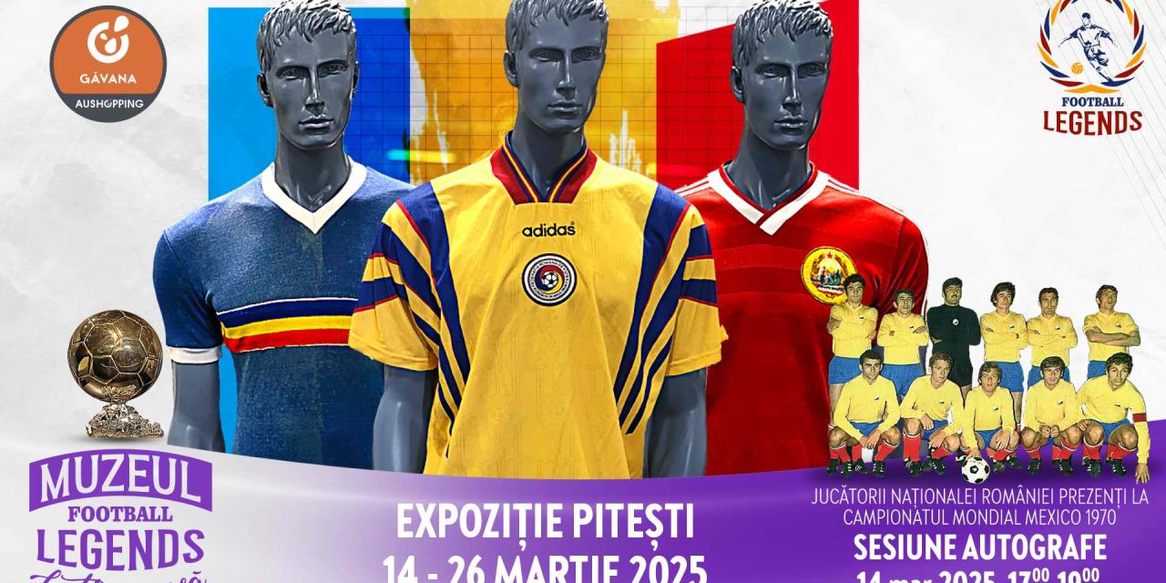 Muzeul Football Legends vine la tine acasă!