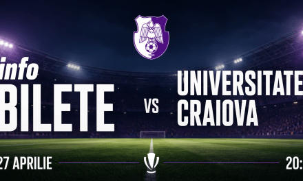 FC Argeș a pus în vânzare biletele pentru meciul cu Universitatea Craiova. Abonații și cei prezenți la semifinala cu U Cluj au prioritate