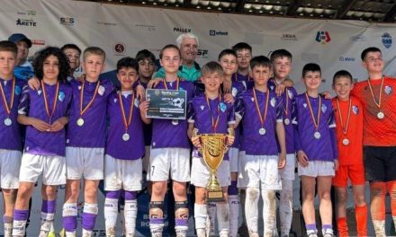 Evoluție excelentă a grupei U12 la Tâmpa Cup: argint pentru alb-violeți la Brașov