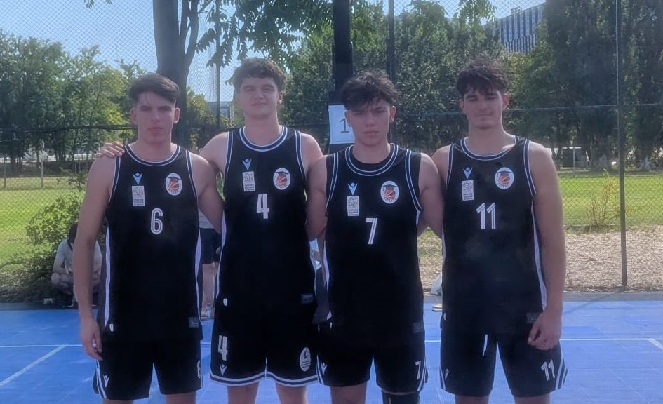CSU Pitești, locul 4 la Campionatul Național de Baschet 3×3 U17