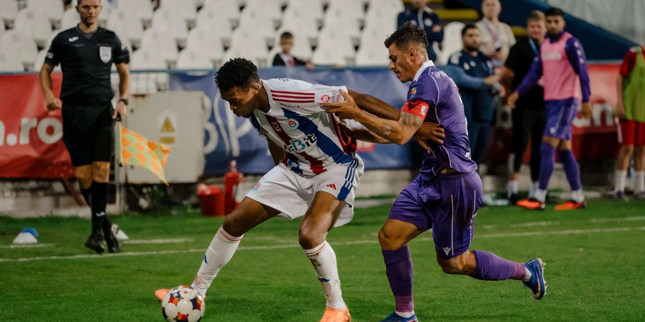 FC Argeș, două reprize diferite la Galați. Alb-violeții au cedat după pauză